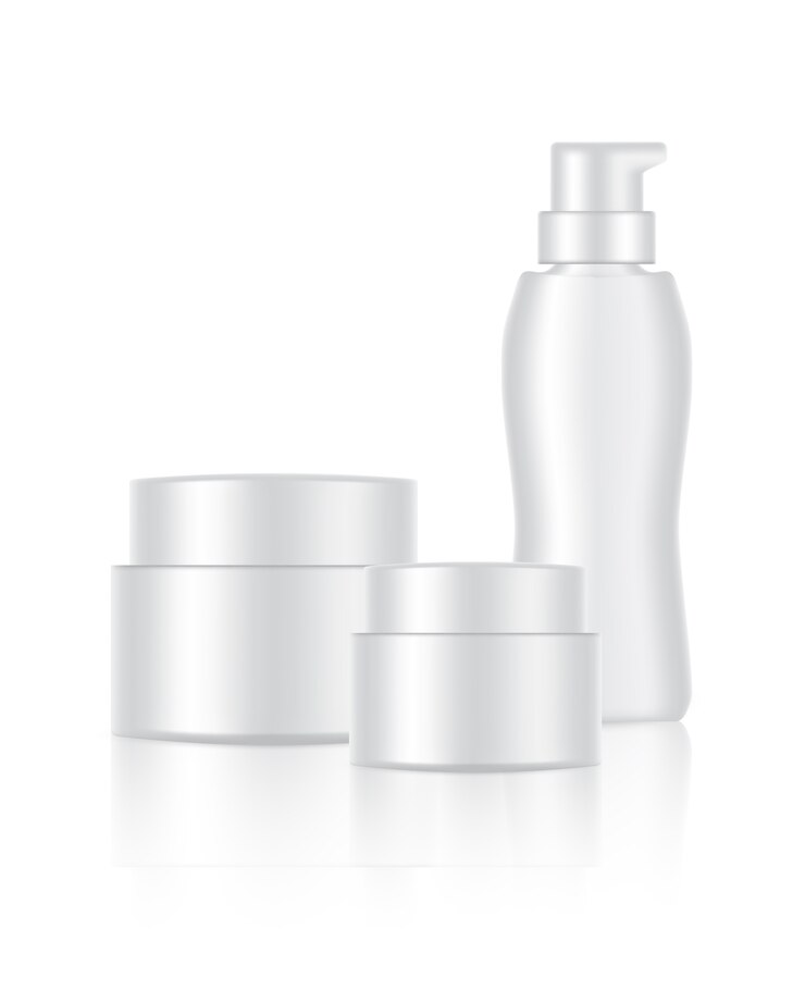 Mock up Realistic White Cosmetic Soap