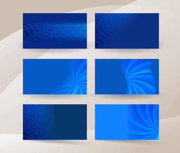 Modelo abstrato de cartão de visita profissional e de designer de um lado ou conjunto de cartão de visita claro e mínimo fundo de cores do cartão de nome Ilustração vetorial EPS 10 para banners de slides de apresentação