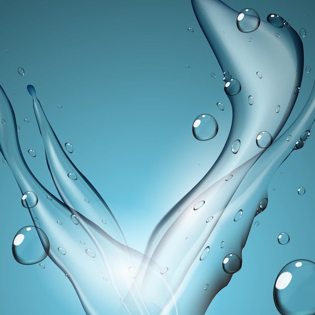 Modelo Aqua Water Splash In Dynamics