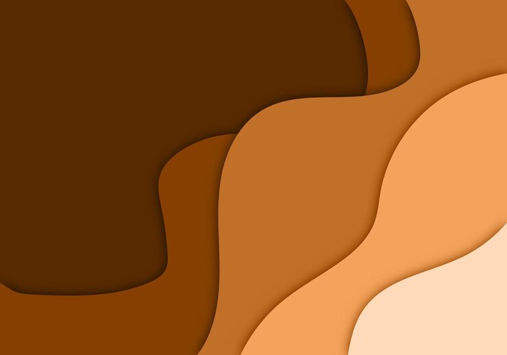 Vetor modelo de arte de corte de papel 3d moderno com fundo de formas de curva abstrata para banner de panfleto e pôster