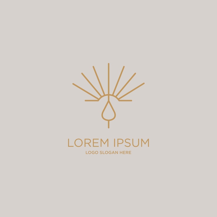 Vetor modelo de arte de design de logotipo lorem ipsum
