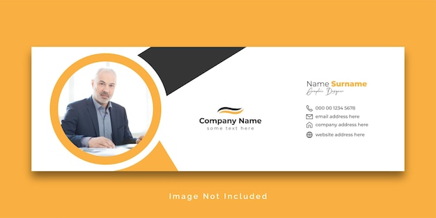 modelo de assinatura de e-mail corporativo