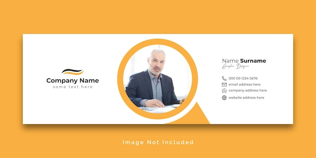 modelo de assinatura de e-mail corporativo