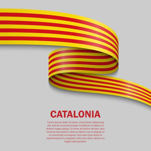 Modelo de bandeira da catalunha