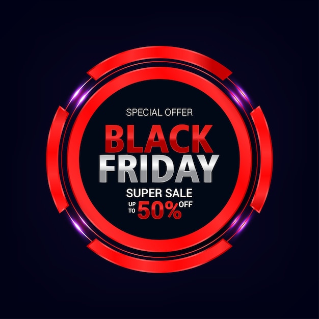 Modelo de banner black friday