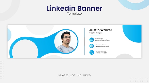 Modelo de banner do LinkedIn grátis