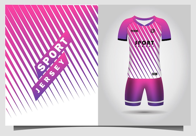 Vetor modelo de camisa esporte t shirt design