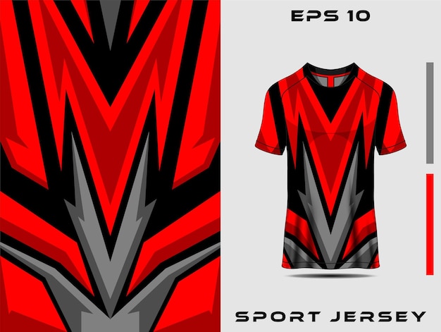 Modelo de camisa esportiva design de camisa de corrida camisa de futebol