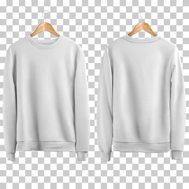 Modelo de camisola branca vetorial livre