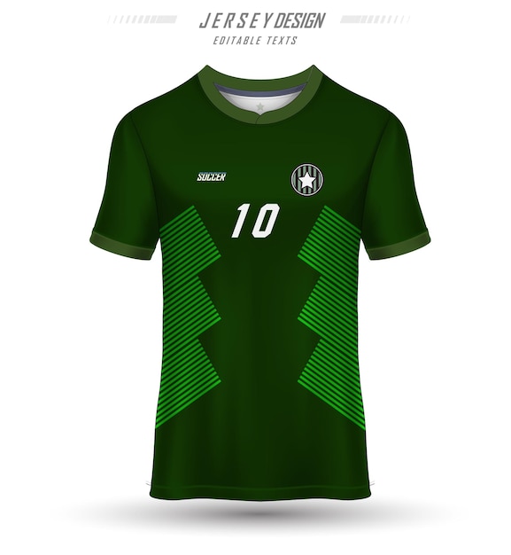 Vetor modelo de camisola de futebol de vector design de camisola esportiva