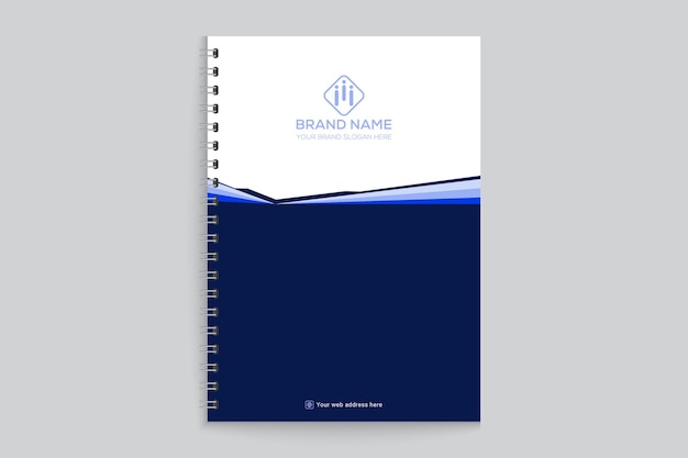 Modelo de capa de caderno profissional