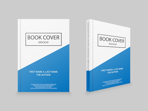 Modelo de capa de livro