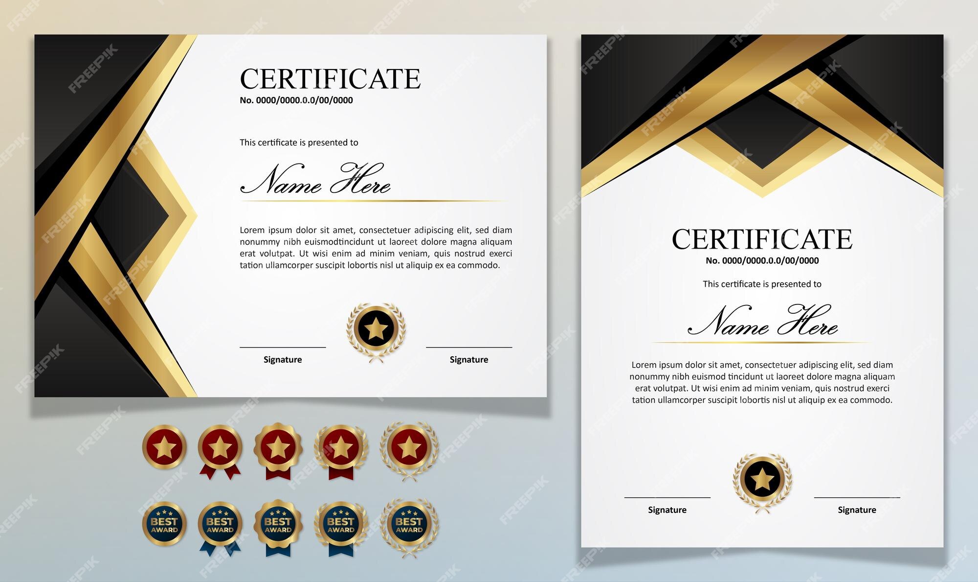 Certificados e Badges