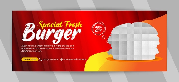 Vetor modelo de design de banner da web de mídia social de banner de grande venda de negócios vetor eps