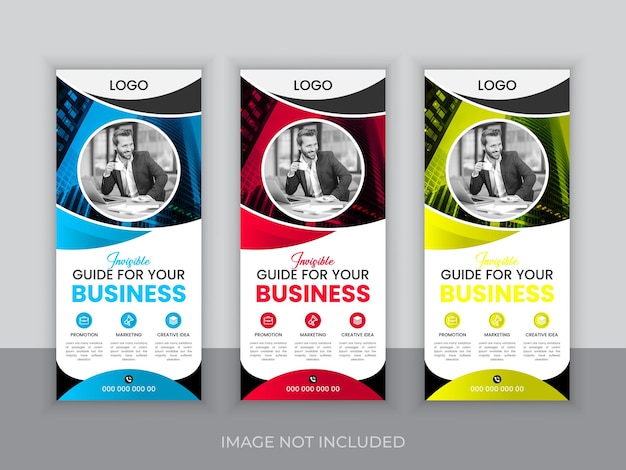 Modelo de design de banner de negócios corporativos