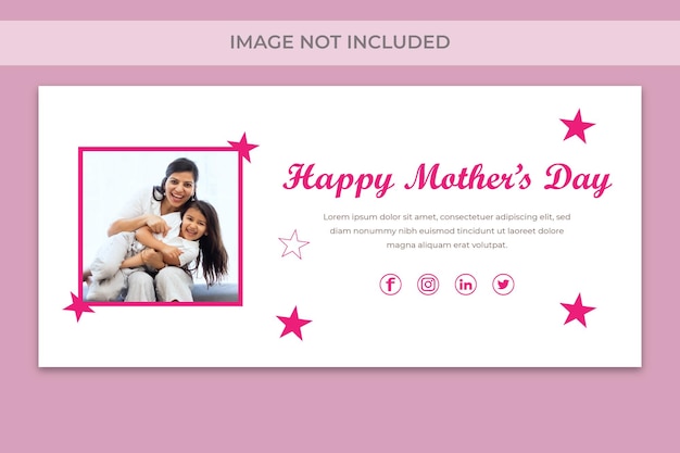 Modelo de design de banner moderno do dia da mulher