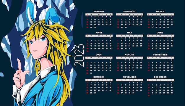 Calendario anime 2023