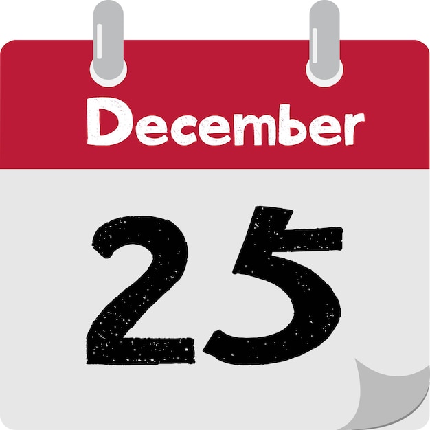 Vetor modelo de design de calendário dezembro para o tempo de natal e temporada de ano novo