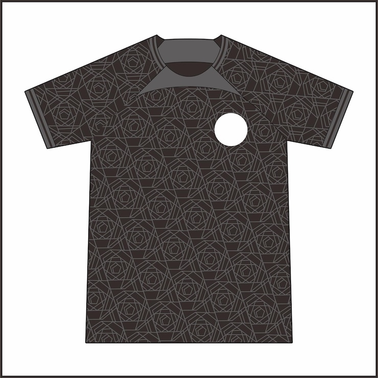 Vetor modelo de design de camisa