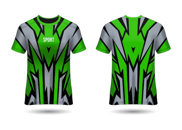 Modelo de design de camiseta esportiva