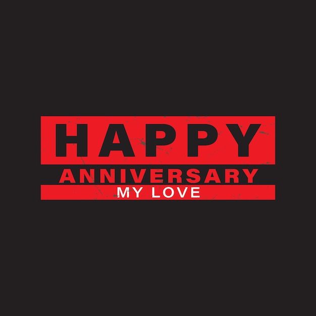 Modelo de design de camiseta tipografia feliz aniversário para impressão Vetor grátis