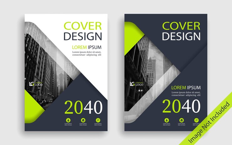 Modelo de design de capa corporativa
