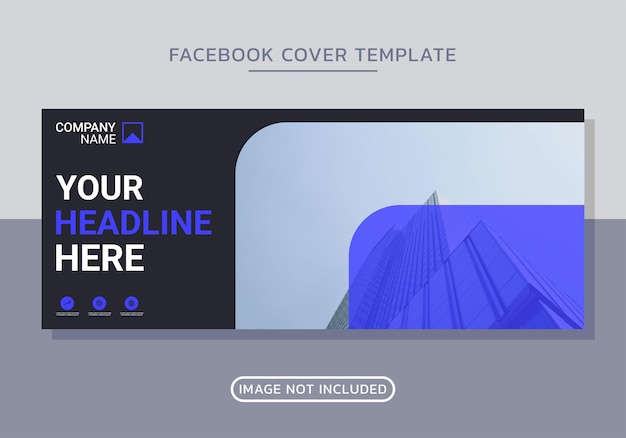 Modelo de design de capa do facebook empresarial