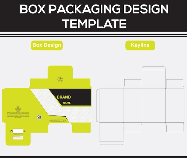 Vetor modelo de design de embalagem de caixa de perfume para impressão digital e cores cmyk