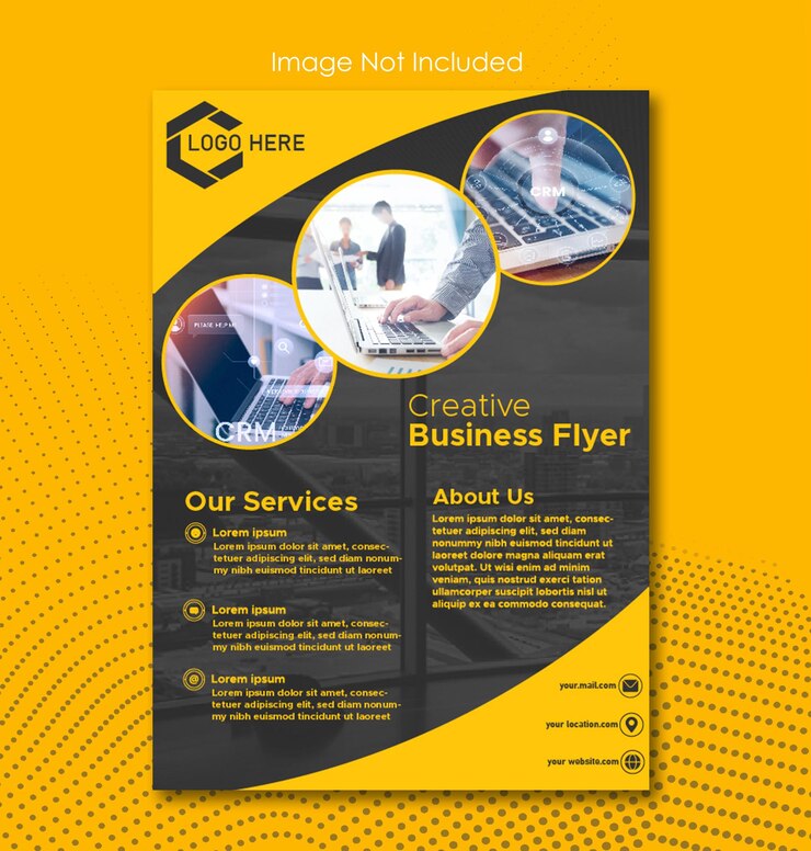 Vetor modelo de design de flyer de negócios vector grátis