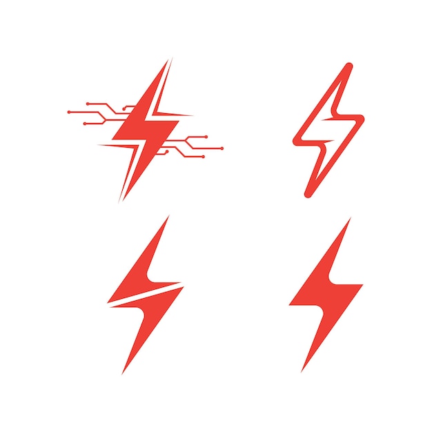 Modelo de design de ilustração do ícone do flash electric logo vector bolt energy iconelectric parafuso do vetor do flash do logotipo