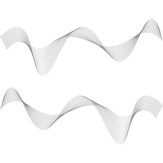 Modelo de design de ilustração vetorial de logotipo de ondas sonoras equalizador