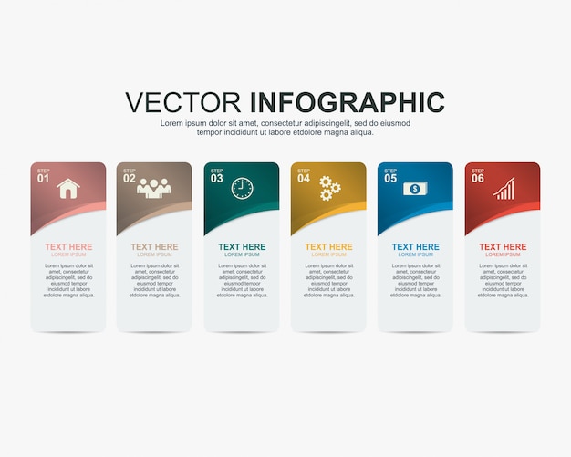 Modelo de design de infografia