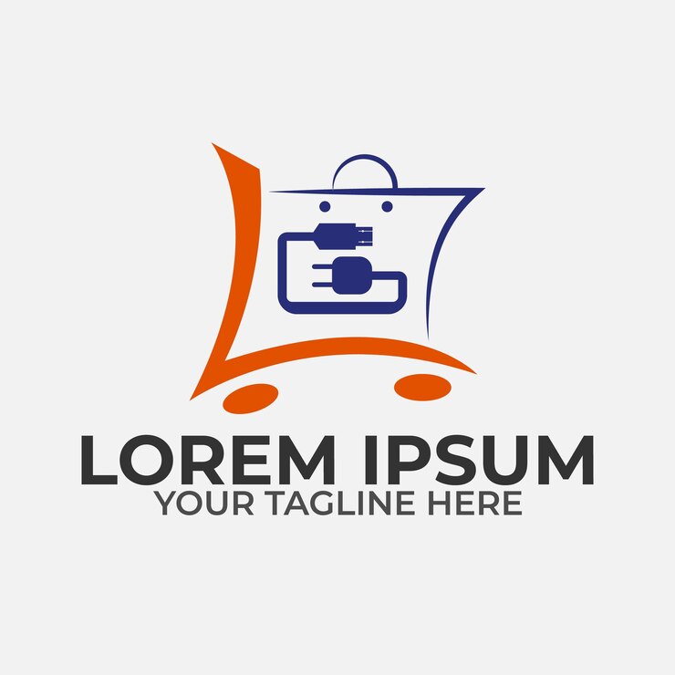 Modelo de Design de Logo de Loja Digital Online
