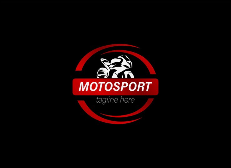 Modelo de design de logotipo de automobilismo. Projetos de logotipo de vetor
