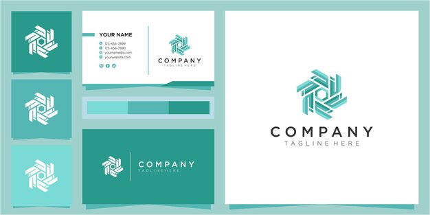 Modelo de design de logotipo de comunidade com letra d colorida