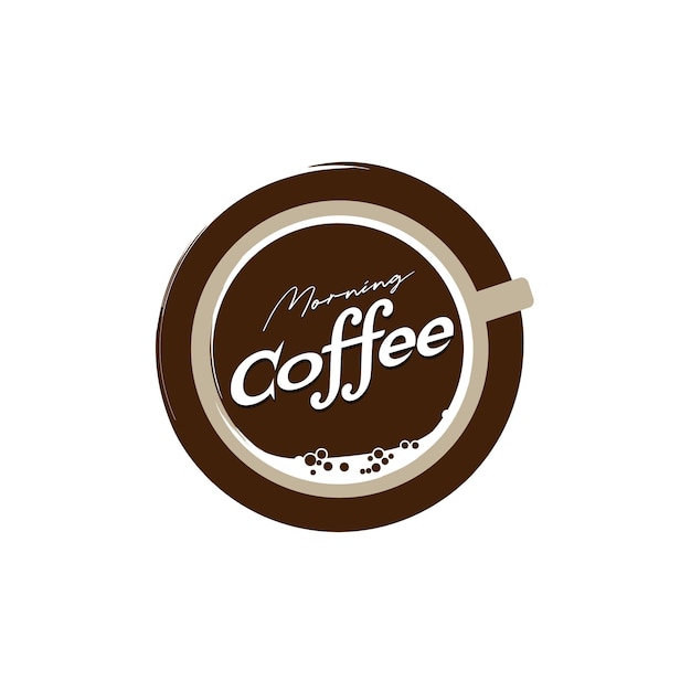 Modelo de Design de Logotipo de Copo de Café Top