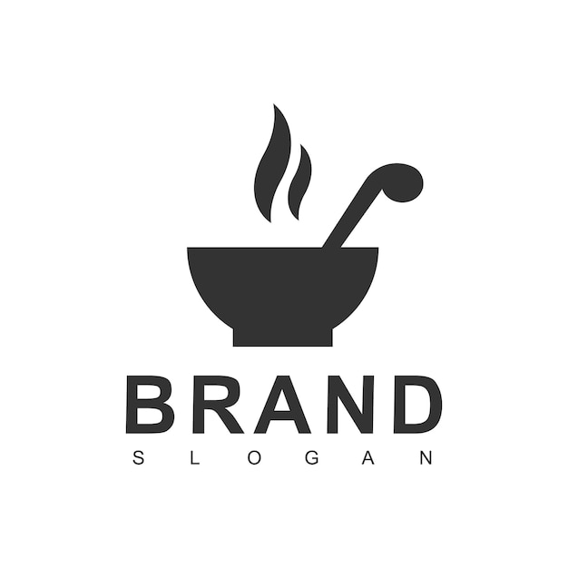 Modelo de design de logotipo de cozinha ícone ou símbolo para restaurante de menu de design ilustração em vetor