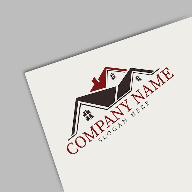 Modelo de Design de Logotipo de Empresa de Construção Pessoal