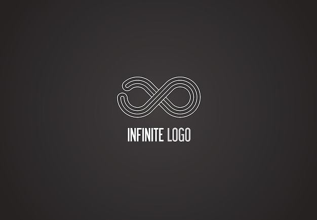 Vetor modelo de design de logotipo de ícone infinito símbolo ilimitado