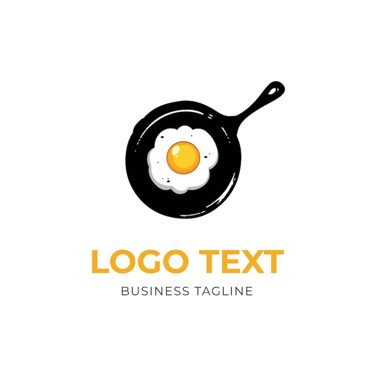 Modelo de design de logotipo de panela
