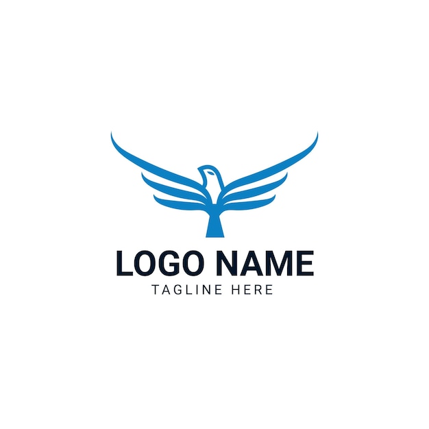 Modelo de Design de logotipo de pássaro