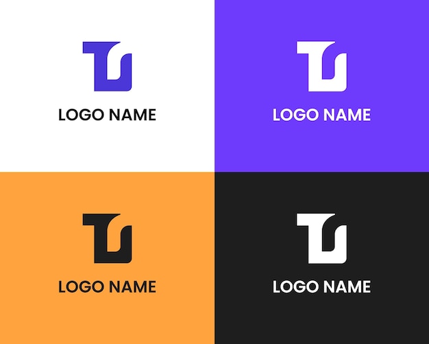modelo de design de logotipo letra t e r