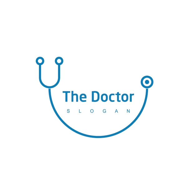 Vetor modelo de design de logotipo médico