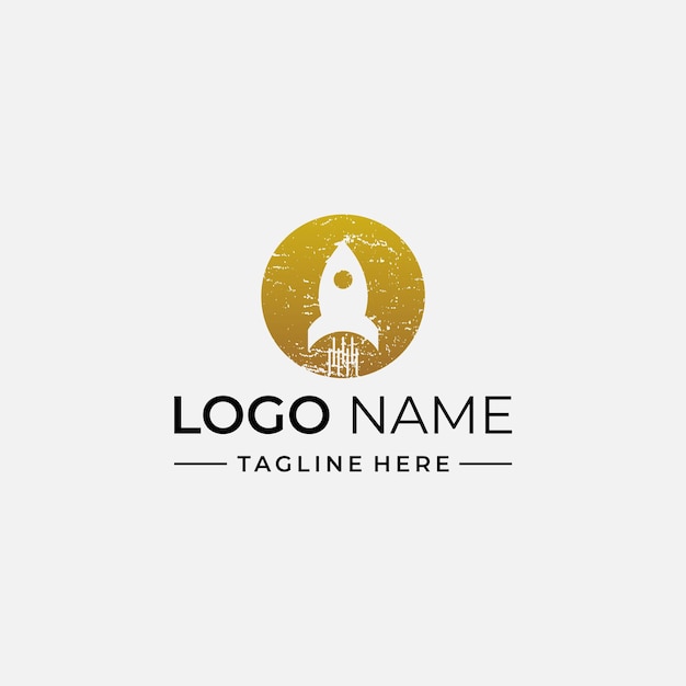 Modelo de design de logotipo simples e moderno