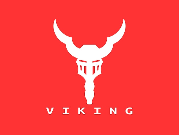 Modelo de design de logotipo Viking