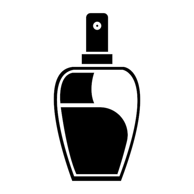 Modelo de design de vetor de logotipo de ícone de perfume