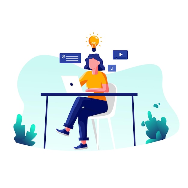 Modelo de design vetorial de site