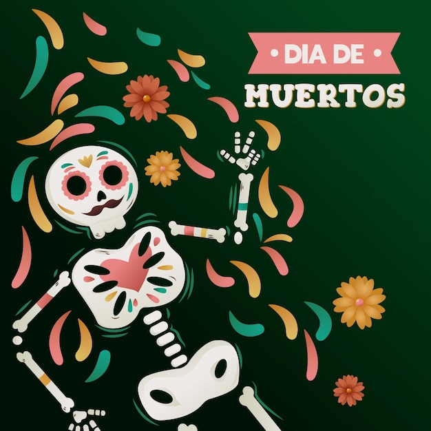 Modelo de dia de muertos