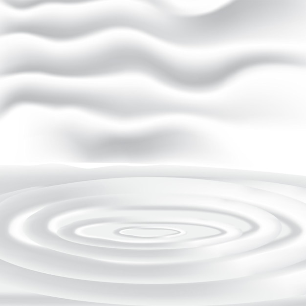 Modelo de efeito de fundo de onda branca