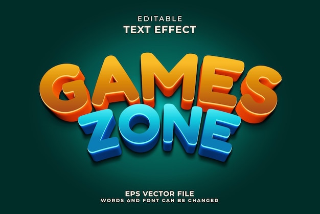 Modelo de efeito de texto 3D com